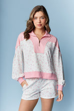 Load image into Gallery viewer, RARERAW Solid and Floral Print Set in Off White/Pink