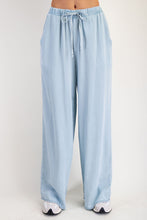Load image into Gallery viewer, ee:some Straight Leg Tencel Pants in Denim