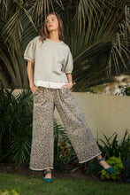 Load image into Gallery viewer, Jodifl Leopard Print Twill Pants in Animal