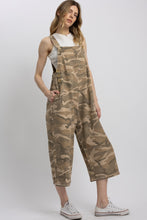 Load image into Gallery viewer, BlueVelvet Camouflage Print Overalls in Camo