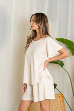 Load image into Gallery viewer, Sew in Love Ribbed Lounge Set in Oatmeal