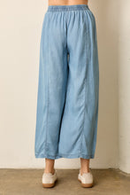 Load image into Gallery viewer, Polagram Solid Color Lyocell Pants in Denim
