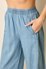 Load image into Gallery viewer, Polagram Solid Color Lyocell Pants in Denim