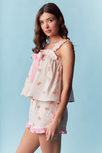 Load image into Gallery viewer, RARERAW Teddy Bear Print Pajama Set in Taupe