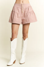 Load image into Gallery viewer, Jade By Jane High Waisted Pleated Shorts in Pink