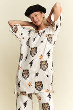 Load image into Gallery viewer, Jade by Jane Tiger Print Set in Off White