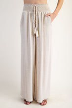 Load image into Gallery viewer, ee:some Linen Blend Pants in Oatmeal