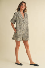 Load image into Gallery viewer, Klesis Relaxed Fit Romper in Leopard
