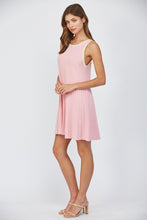 Load image into Gallery viewer, FATE Lightweight Knit Sweater Midi Dress in Pink