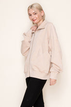 Load image into Gallery viewer, White Birch Mineral Washed Jacket in Washed Ecru