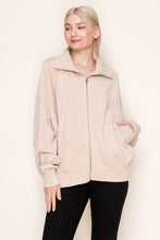 Load image into Gallery viewer, White Birch Mineral Washed Jacket in Washed Ecru
