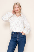 Load image into Gallery viewer, White Birch Floral Print Jacket in Off White