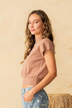 Load image into Gallery viewer, Sew in Love Solid Color Soft Knit Sweater in Mocha