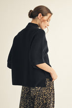 Load image into Gallery viewer, Jodifl Soft Knit Sweater Top in Black