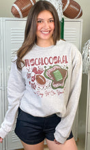 Load image into Gallery viewer, Sugar Stitch GAMEDAY HOMETOWN TUSCALOOSA, AL Sweatshirt in Ash