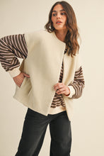 Load image into Gallery viewer, AnnieWear Boucle Knit Vest in Oatmeal