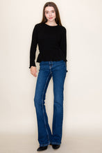 Load image into Gallery viewer, White Birch FITTED Smocked Bodice Top in Washed Black