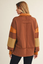 Load image into Gallery viewer, Jodifl Mix n Match Casual Top in Chocolate