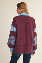 Load image into Gallery viewer, Jodifl Mix n Match Casual Top in Wine ON ORDER