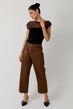 Load image into Gallery viewer, Sunday Edition Mesh and Knit Pointe Fabric in Black