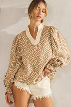 Load image into Gallery viewer, LovLov Forest Leaf Botanica with Lace Top in Mocha
