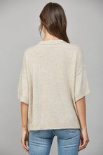 Load image into Gallery viewer, FATE Solid Color OVERSIZED Cashmere Blend Sweater in Oatmeal