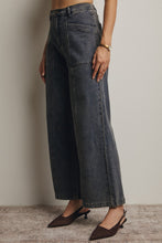 Load image into Gallery viewer, Forte Wide Leg Stretch Denim Pants in Grayish Denim