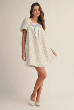 Load image into Gallery viewer, LovLov Blue Ribbon Meadow Bloom Dress in Floral