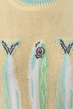 Load image into Gallery viewer, Sunday Edition Knit Fish Sweater Vest in Butter