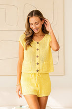 Load image into Gallery viewer, Sew in Love Yellow Sweater Knit Set