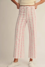 Load image into Gallery viewer, LovLov Vintage Rose Patterned Stripe Relaxed Fit Pants in Floral