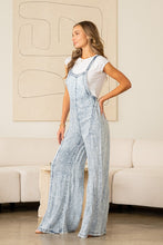 Load image into Gallery viewer, Sew in Love Denim Wide Leg Jumpsuit in Light Denim