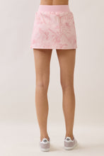 Load image into Gallery viewer, TCEC Camo Print Built In Shorts Mini Skirt in Pink