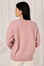 Load image into Gallery viewer, Sunday Edition Mallard Duck Graphic Knit Sweater in Lavender