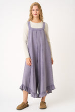 Load image into Gallery viewer, Mittoshop V Back Ruffle Detailed Jumpsuit in Lavender