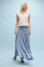 Load image into Gallery viewer, Wishlist Floral Lace Vest in Cream