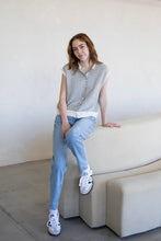 Load image into Gallery viewer, Things Between PIPER Vest in Ivory-Black