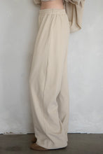 Load image into Gallery viewer, Things Between "DANI" Striped Fleece Pants in Beige