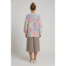 Load image into Gallery viewer, twentifourth Handmade Rainbow Crochet Cardigan in Pastel Dreams