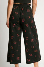 Load image into Gallery viewer, Umgee French Terry Waistband Bottoms in Black