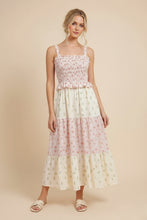 Load image into Gallery viewer, J.nna Ditsy Floral Print Maxi Dress in Lavender Multi