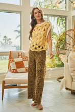 Load image into Gallery viewer, LovLov Soft Luxury Ripple Form Open Knit Vest in Buttercream Yellow