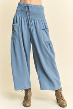 Load image into Gallery viewer, Davi & Dani Solid Color Top and Pants Set in Indigo Blue