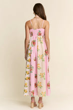 Load image into Gallery viewer, J.nna Amalfi Colorblock Maxi Dress in Yellow Pink