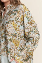 Load image into Gallery viewer, J.nna Paisley Floral Print Set in Blue Combo