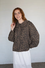 Load image into Gallery viewer, Things Between Button Down Top in Leopard