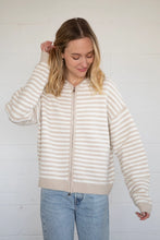 Load image into Gallery viewer, Things Between COOPER Zip Up Jacket in Latte