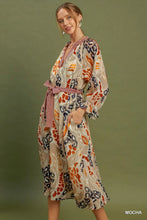 Load image into Gallery viewer, Umgee Abstract Print Midi Dress in Mocha