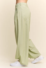Load image into Gallery viewer, J.nna Striped Relax Fit Slacks in Pistachio