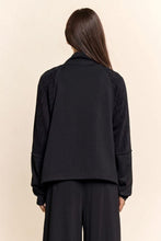 Load image into Gallery viewer, Davi & Dani Mixed-Media Chenille Lounge Set in Black